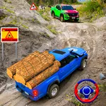 Offroad Pickup Cargo Truck 3D icon