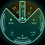 Holo Tron Digital Watch Face icon