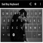 Sad Boy Keyboard Theme icon