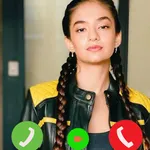 Anushka sen video call  -prank icon