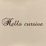 Print Cursive icon