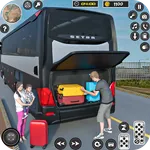 Euro Bus Driving Bus Game 3D icon