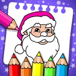 Christmas Coloring: Santa Fun icon