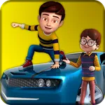 Rudra Car Racing Super Hero 3D icon