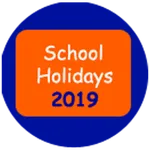 School Holidays 2019 icon