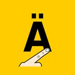 Write German Alphabet icon