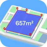 GPS Fields Area: Measure Map icon