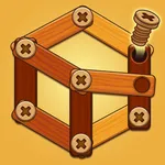 Screw ASMR: Wood Nuts & Bolts icon
