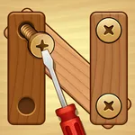 Screw and Nuts: Wood Puzzle icon