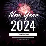 2024 New Year Countdown icon