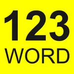 Numbers to words converter icon