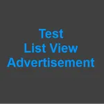 Test List View Advertisement icon