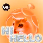 Hi Hallo GIF icon