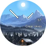 Winter Adventure Watch Face icon