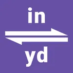 Inch to Yard | in to yd icon