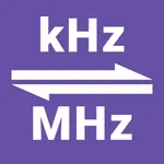 Kilohertz to Megahertz icon