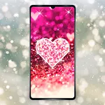 Shining Glitter Live Wallpaper icon