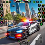 US Police Cop Car Chase Sim icon