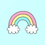 Cute Rainbow Wallpaper icon