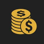 Currency and gold prices icon