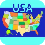 Map Solitaire - USA icon