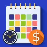 Work Shift Calendar & Paycheck icon