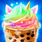 Unicorn Bubble Tea - Icy Drink icon