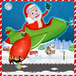 Christmas Santa Gift Delivery icon