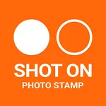 Shot On Stamp Photo Camera icon