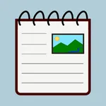 Notes with pictures - easy not icon