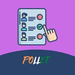 polleT: Create or attend polls icon