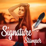 Signature Stamp On Camera Pics icon