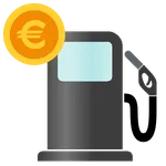 Save on Fuel. Cheap petrol Sta icon