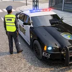 US Police Car Cop Simulator 24 icon