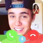 Justin Bieber Fake VCall& Chat icon