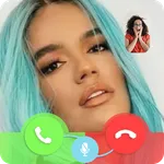 VCall Karol G Simula&Fake Chat icon