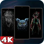 Black wallpaper HD-Autochanger icon