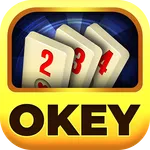 Okey online board game icon