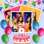 Birthday Video Maker with Song icon