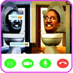 skibidi cameraman video call icon