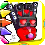 Speaker Woman Skibidi Toilet icon