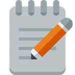 Notepad in File icon