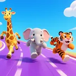 Skyzoo Animal Running Games 3D icon