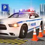Police car parking games car icon