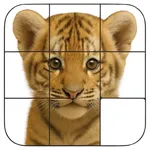 Offline Slide Puzzle Animals icon