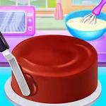 Unicorn Cake Chef Bakery Games icon