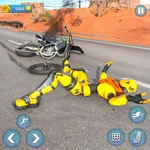 Ragdoll Bike Fall Crash Smash icon