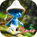Blue Smurf Cat Story icon