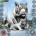 Snow Tiger Family Simulator 3D icon