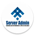 Server Admin  maintain databas icon